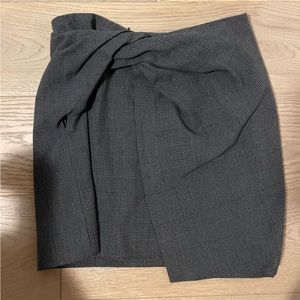 Babaton plaid skirt (size 0)